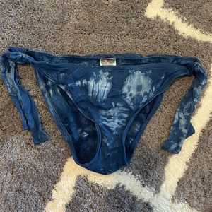 Tie dye bikini bottoms